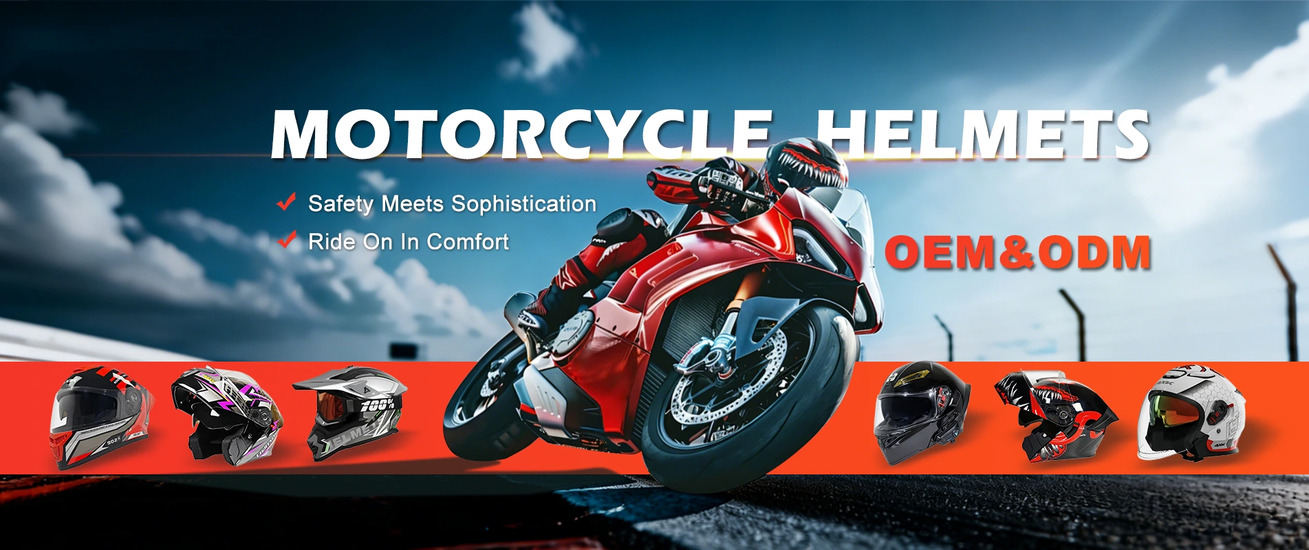 Fabricant de casques de moto en Chine