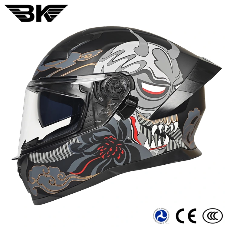 Casques intégraux de moto d'ABS