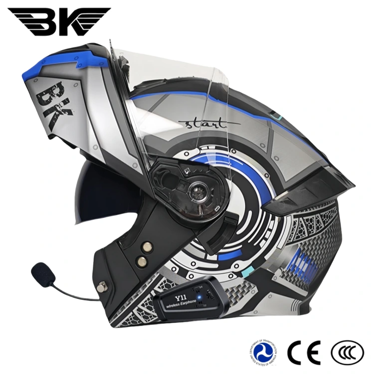 Casque de moto avec Bluetooth