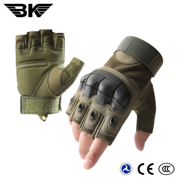 Gants de moto tout-terrain demi-doigts