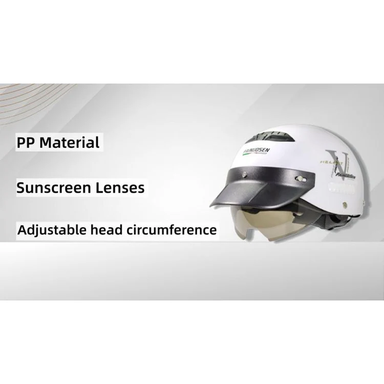 Demi-casque de moto PP