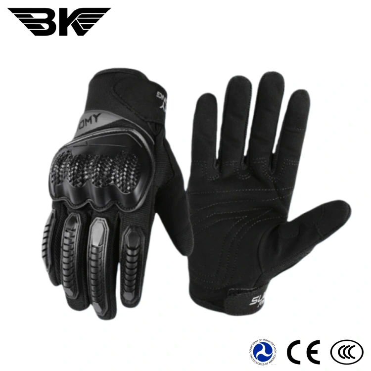 Gants de moto à doigts complets avec conception d'écran tactile